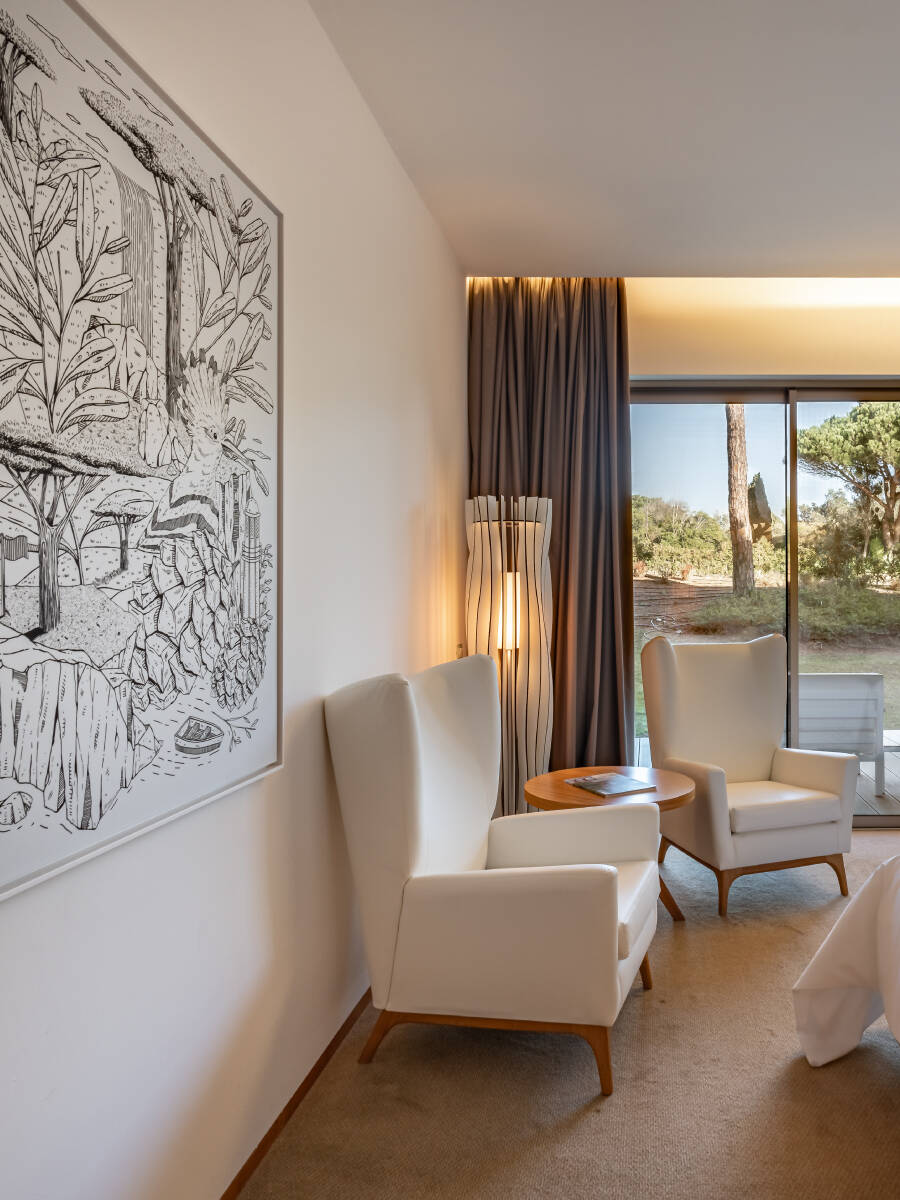 ilustrações hotel cascais